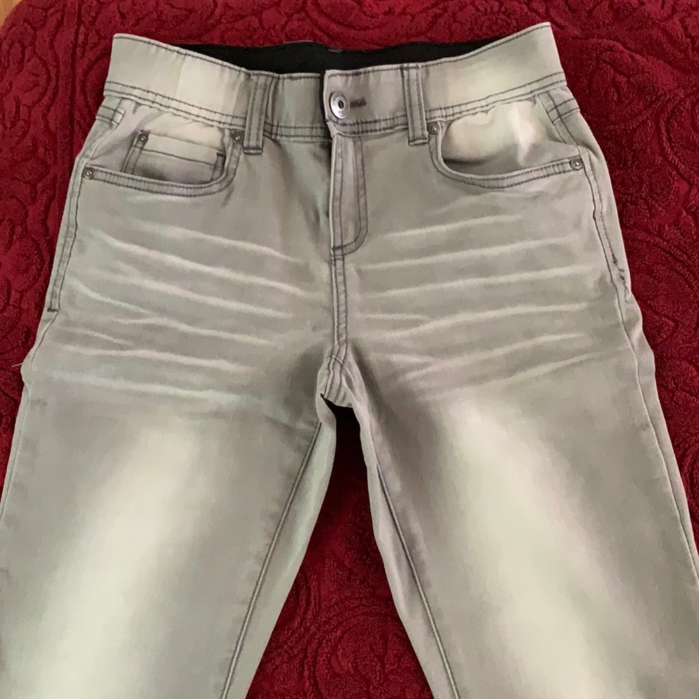 Gray jeans